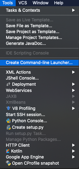 CreateCommandLineLauncher